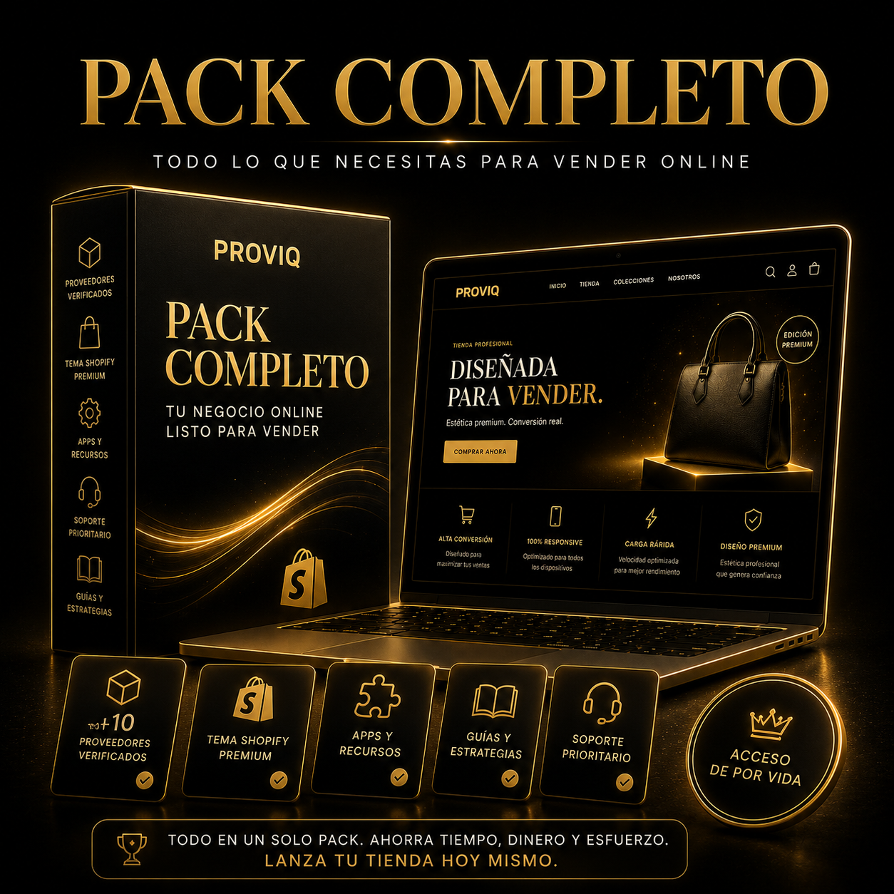 PACK PROVEEDORES + TEMA